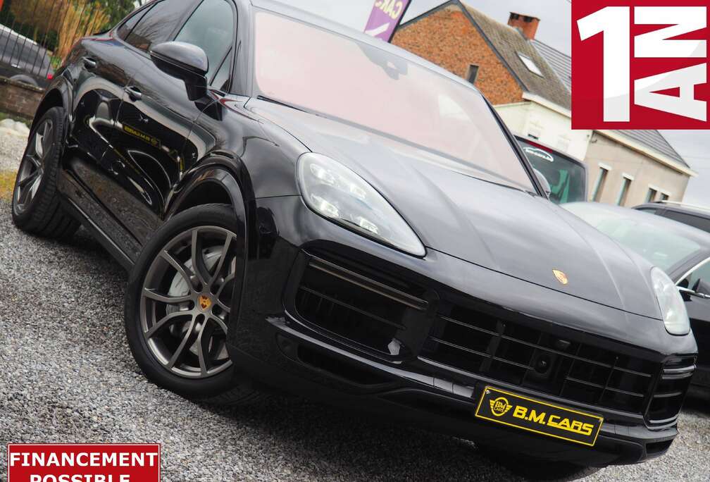 Porsche 4.0i V8 TURBO 550CV COUPE TVA21%-MATRIX-PANO-BOSE-CUIR-GPS-CLIM-CAMERA360-SIEGES CHAUFFANTS-VENTILEES