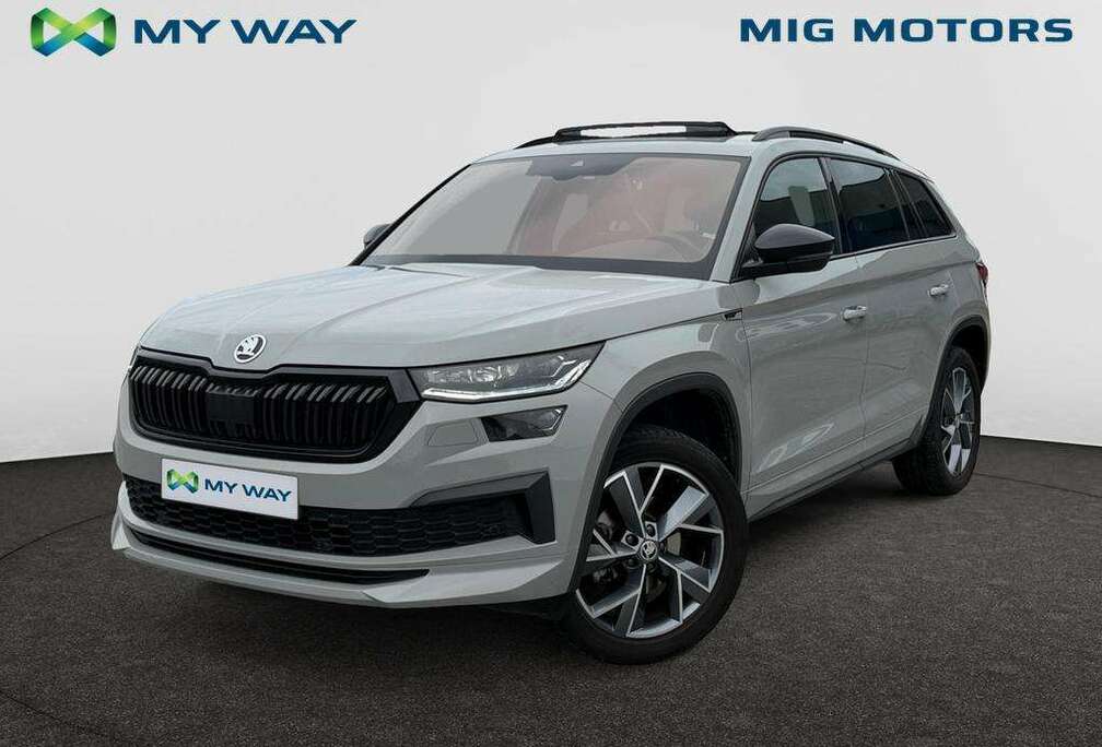 Skoda Sportline 1.5 TSI (150pk) AUTOMAAT /// panoramisch schuifdak /// Elektrisch inklapbare trekhaak /// Elektrische memory be