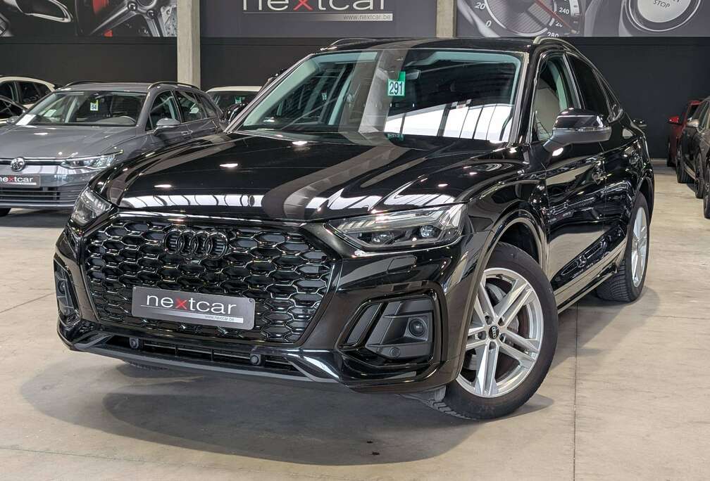 Audi Sportback 35TDi SLine STronic *LED-CUIR-ATTELAGE-VIRTUAL-NAVI-CAMERA-BIZONE*