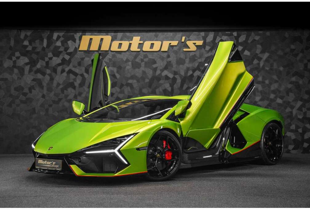 Lamborghini AD PERSONAM - VERDE CITREA / ROSSO MARS