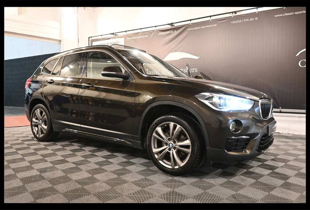 BMW X1 2.0 dA sDrive18 PACK SPORT / TOIT PANO / LEDS / GPS NAVI / PDC