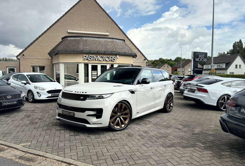 Land Rover Range Rover Sport P510 MHEV Autobiography 4 Wheelsteering-Trekhaak-Massage-23Inch-360*-HUD-CoolingSeats- APPROVED WARRANT
