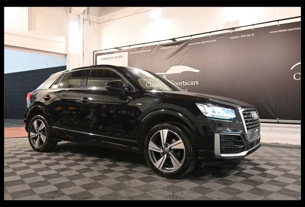 Audi Q2 30 TDi S-LINE / EURO 6e / GPS NAVI / CUIR