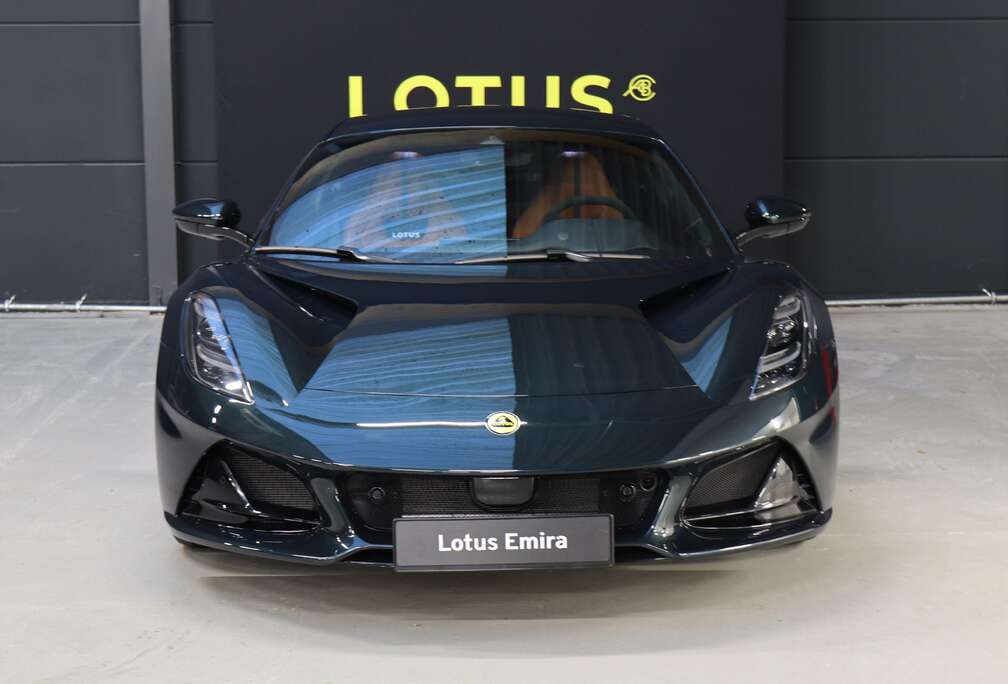 Lotus TURBO SE - DARK VERDANT - TAN NAPPA LEATHER