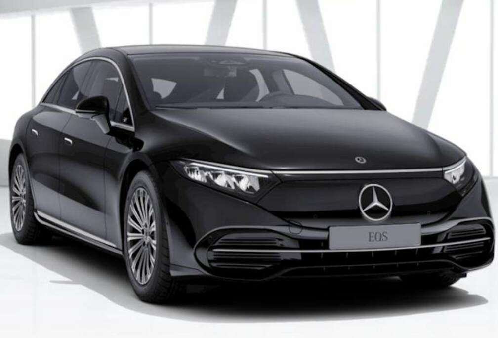 Mercedes-Benz EQS 350+ Business Line, met luchtvering en open dak