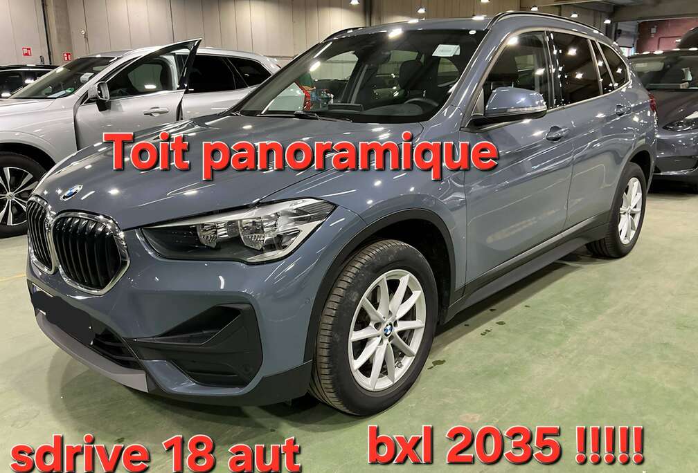 BMW X1 1.5iA sDrive18 Toit Panorama LEZ bxl 2035
