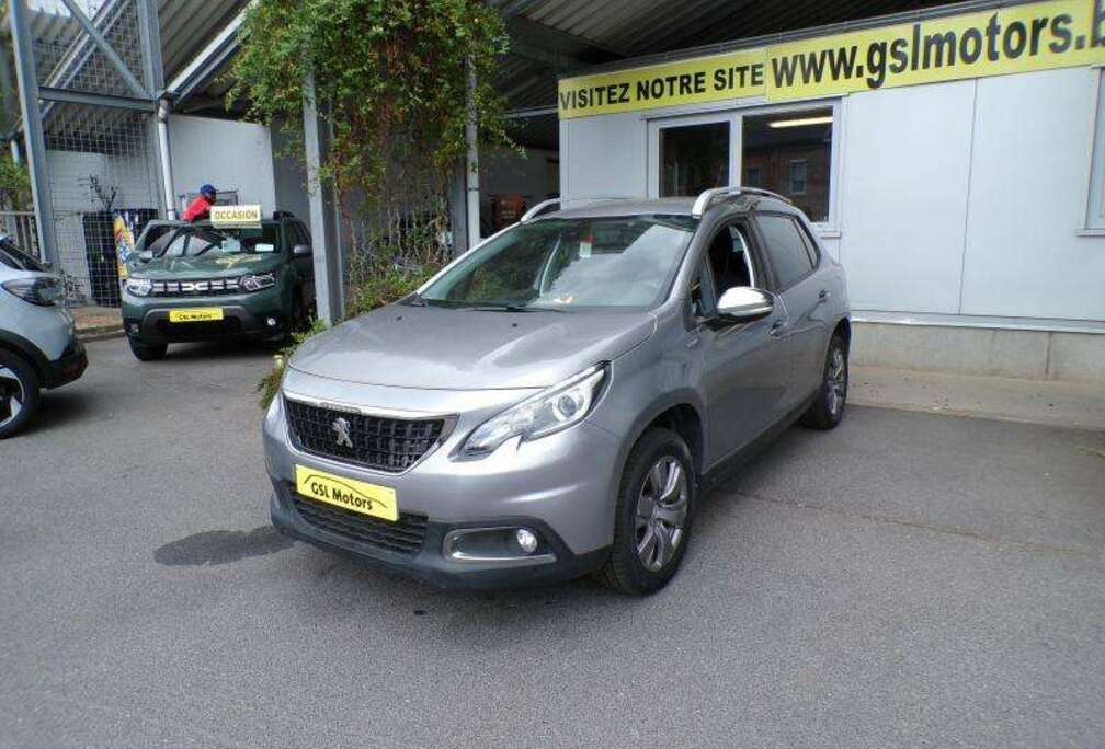 Peugeot 1.2 110cv gris 03/19 57.093km Airco GPS Capteurs