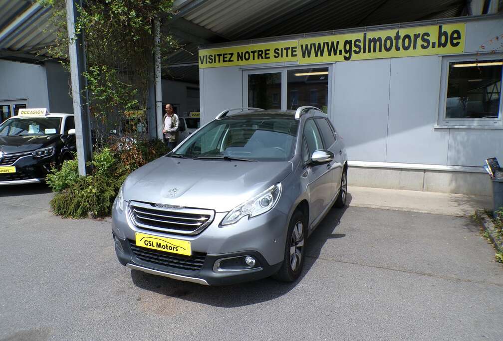 Peugeot 1.6 BlueHDi 116cv gris 01/16 67735km Airco GPS USB