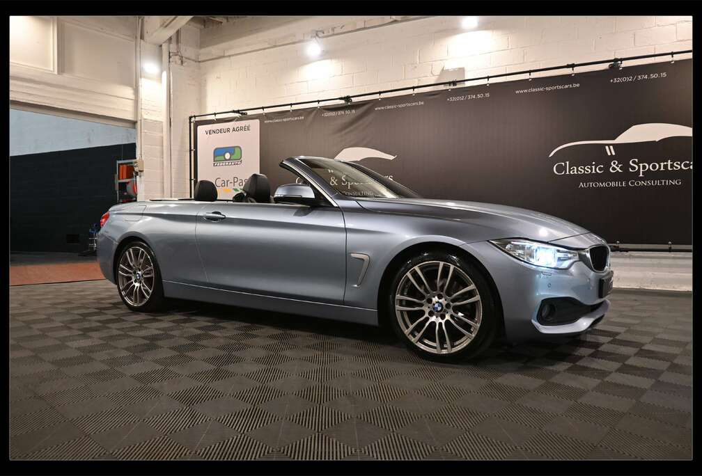 BMW 420 dAS CABRIOLET M SPORT / CAMERA / CUIR / GPS NAVI