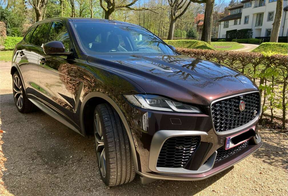 Jaguar P550 AWD SVR - BTW WAGEN - LICHTE VRACHT