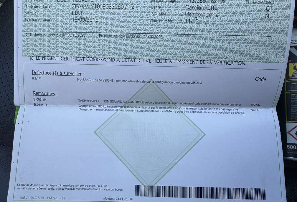 Fiat 2.4 D 4WD LX