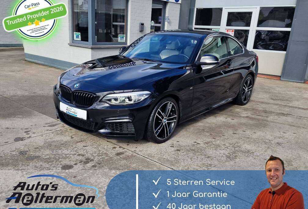 BMW Coupé 218iA AUTOMAAT * M PACK * LED * LEDER * LIKE NEW * .....