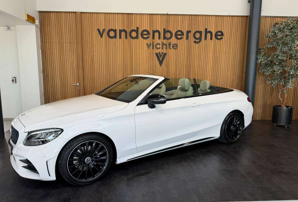 Mercedes-Benz Cabrio AMG/nightpack sfeerverlichting burmeister airscraf verwarmde zetels camera apple carplay