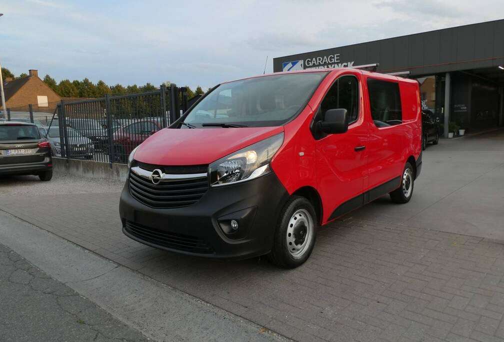 Opel Lichte Vracht 6pl Dubbele Cabine 1.6D 95pk Trekhaak garantie (46082)