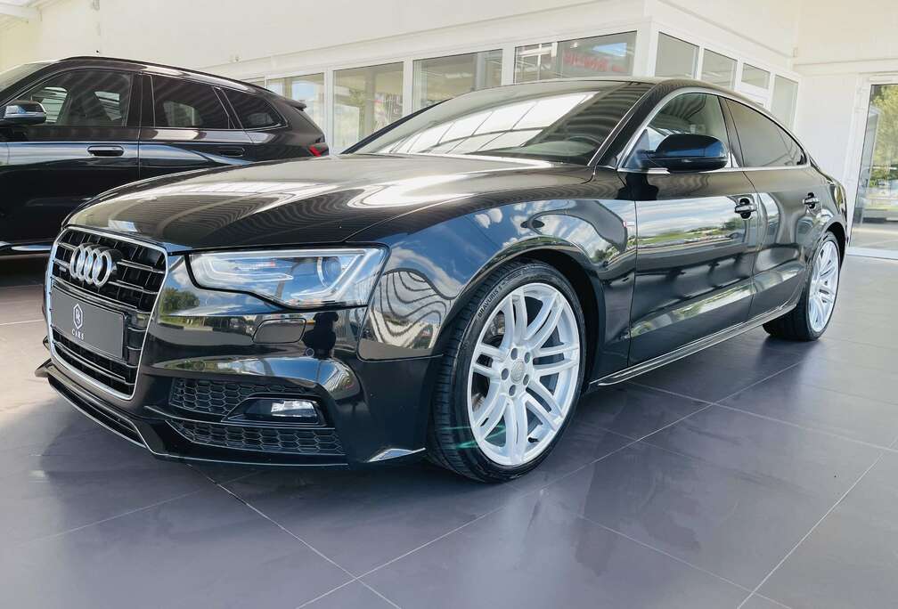 Audi Sportback 2.0 TDi *** GARANTIE + S-LINE + LED + GPS + CUIR ***