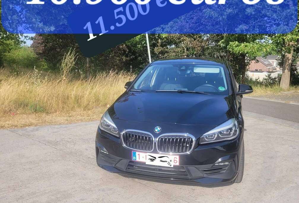 BMW Active Tourer 216i FACELIFT/LCI 2018!Phares led!Cruise control! Kit jantes et pneus hiver et Car-pass