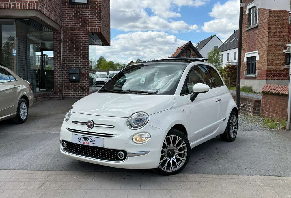 Fiat 1.2i Lounge // PANO DAK // NAVI //