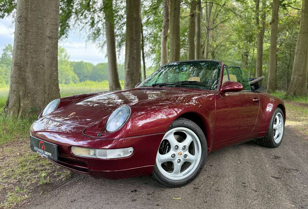Porsche 993 Cabrio/VarioRam 3.6. Arena Red  Metallic.
