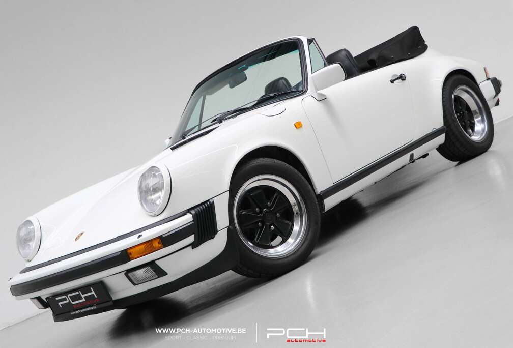 Porsche Carrera 3.2 Cabriolet 231cv - Matching Numbers -