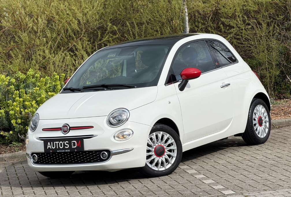 Fiat 1.0i MHEV Red Navi,Cruise,Pano. dak,Airco,PDC A