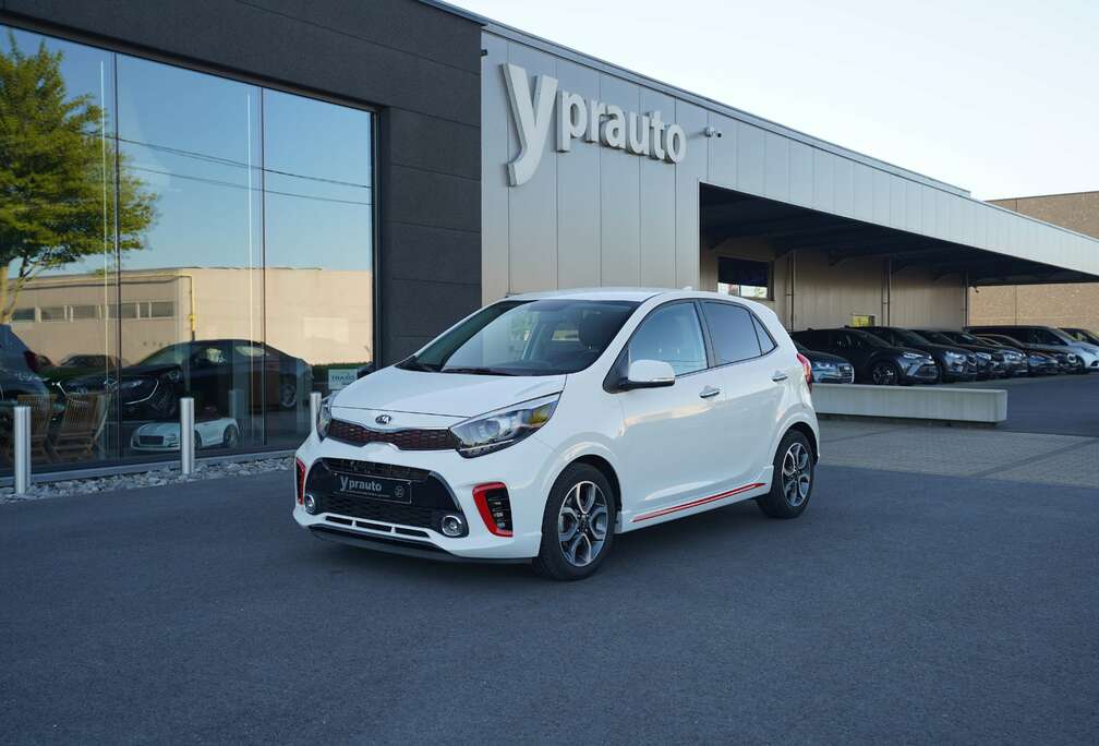 Kia Picanto 1.0i GT Line Camera Apple carplay Android auto leder Achteruitrijcamera Led dagrijlichten Klima