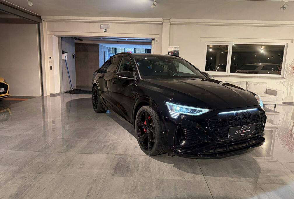 Audi 115KWh 408PK QUATTRO  3x S-LINE * MATRIX * 360 CAMERA * CAR PLAY * FULL BLACK PACK * 22\