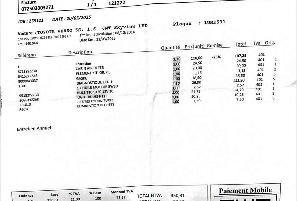 Toyota 1.6i Active 5pl.