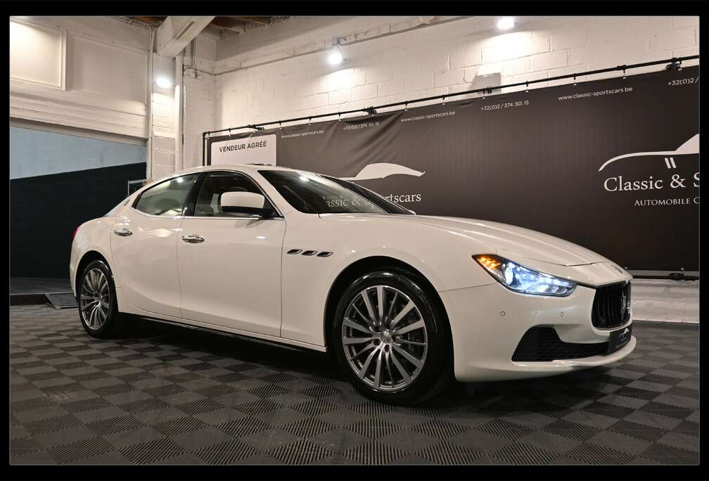 Maserati 3.0 V6 D / FACELIFT / EURO 6b / CAMERA / SUNROOF