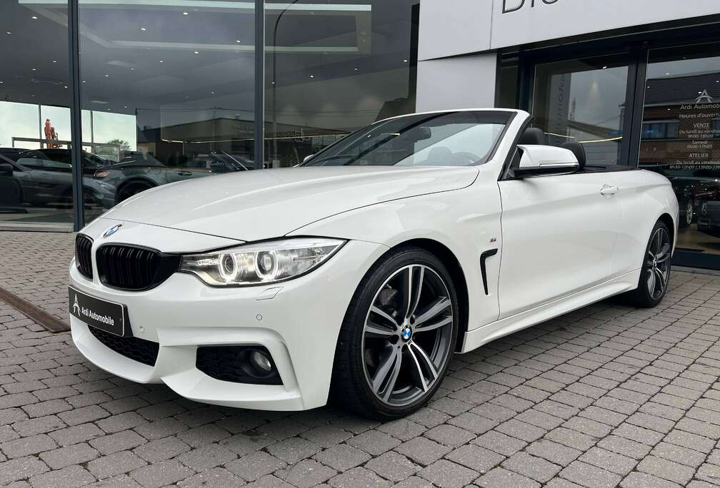 BMW Cabrio 420 dAS*PACK M*GARANTIE*GPS PRO*CRUISE*SIEGE CHAUFF*NAVI