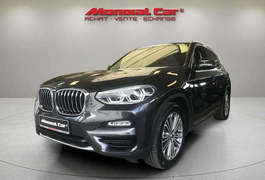 BMW X3 2.0iA xDrive Luxury Line-Pano-Cuir-60.000 Kms