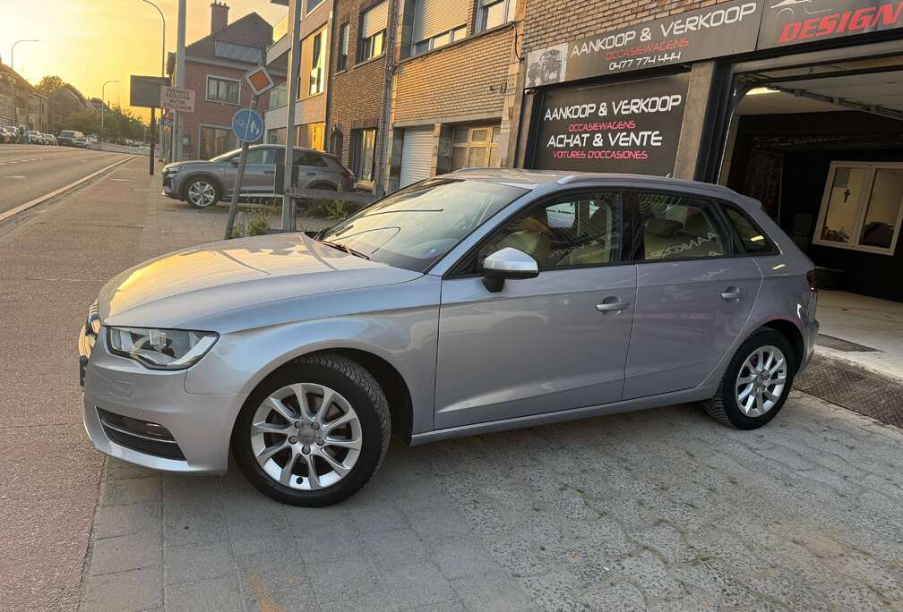 Audi A3 Sportback 2.0 TDi 150pk Automatique S tronic Cuir Chaffant  Navi