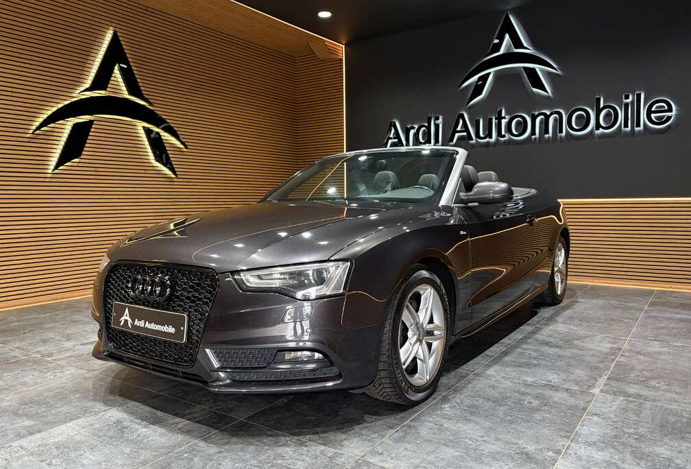 Audi Cabriolet 2.0 TDi Multitronic *S line*1ER PROPRIO*GARANTIE*