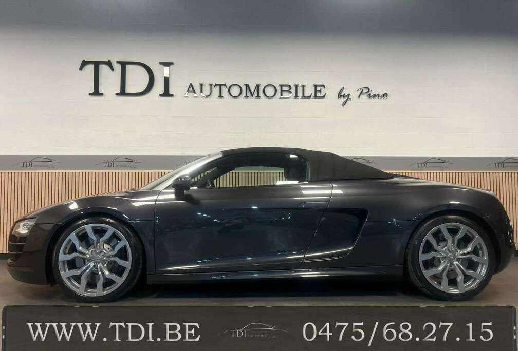 Audi R8 5.2i V10 Quattro FSI R tronic*Carbone*Belge*