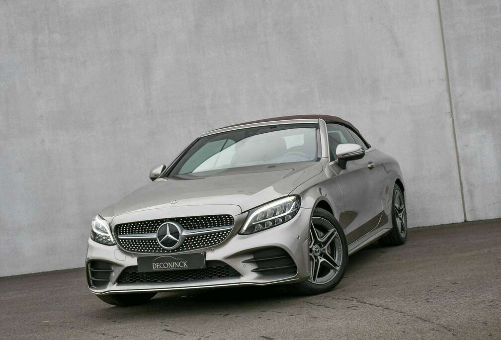 Mercedes-Benz Cabriolet C 200iA * 360 CAM*CARPLAY*AMG LINE*LED*LEDER*ZETELVERWARMING*