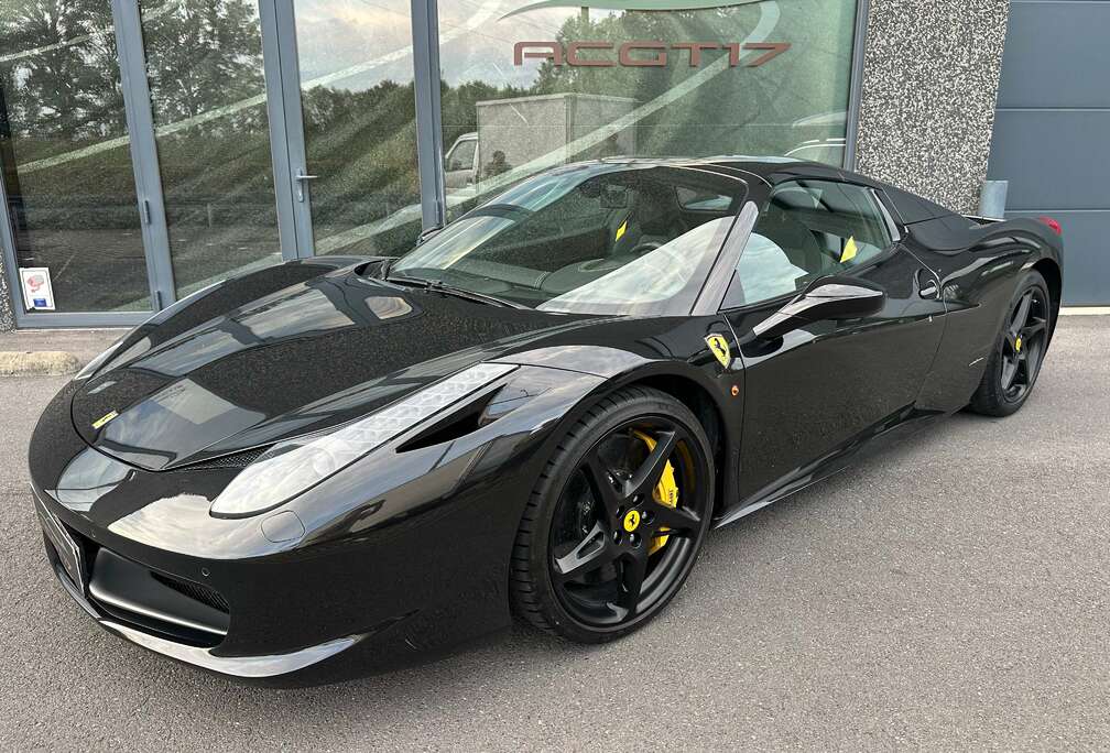 Ferrari 458 Spider 4.5i V8 NERO DAYTONA