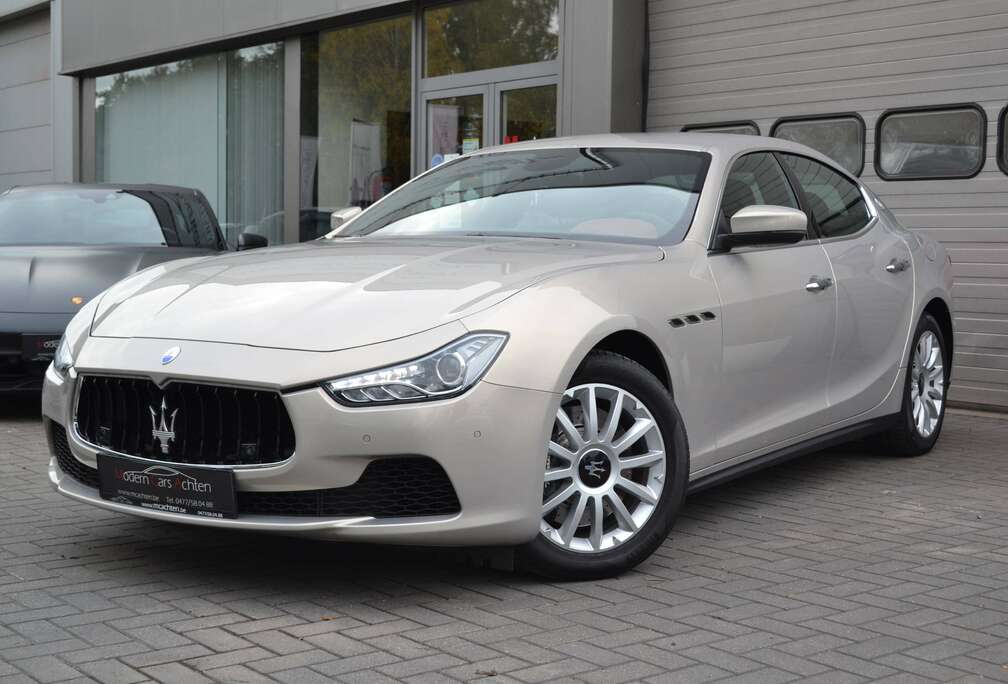 Maserati Ghibli 3.0 V6 BiTurbo * 1ste eigenaar * Belgische wagen
