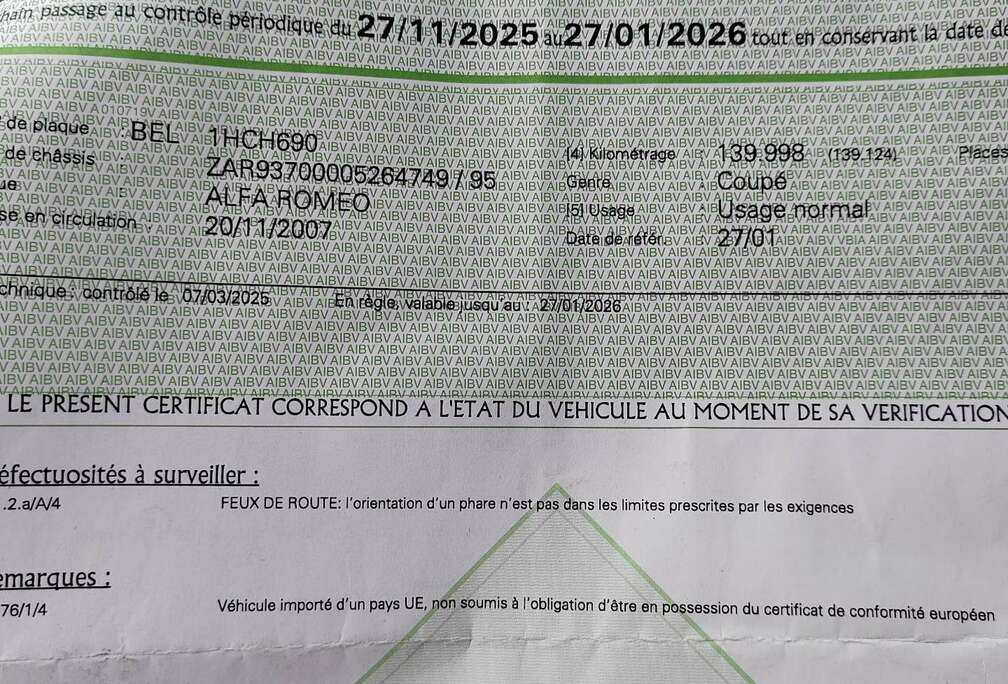 Alfa Romeo 1.9 JTD Progression