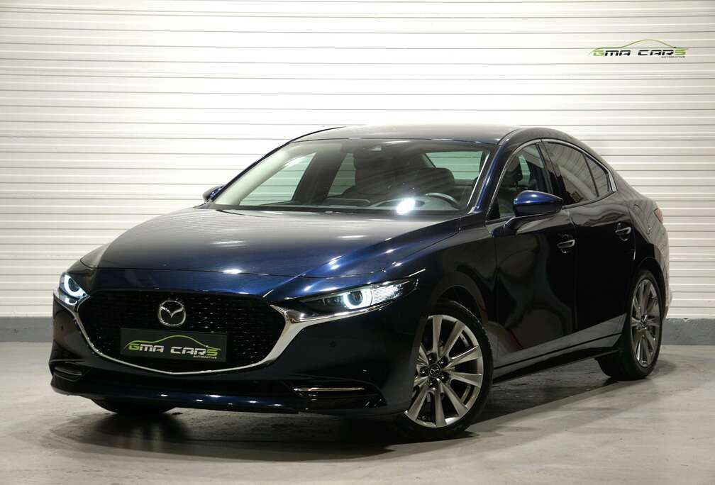 Mazda 2.0i e-Skyactiv-X Skydrive Benzine Aut-Head Up-Navi-Leder-Led-360c-Garantie