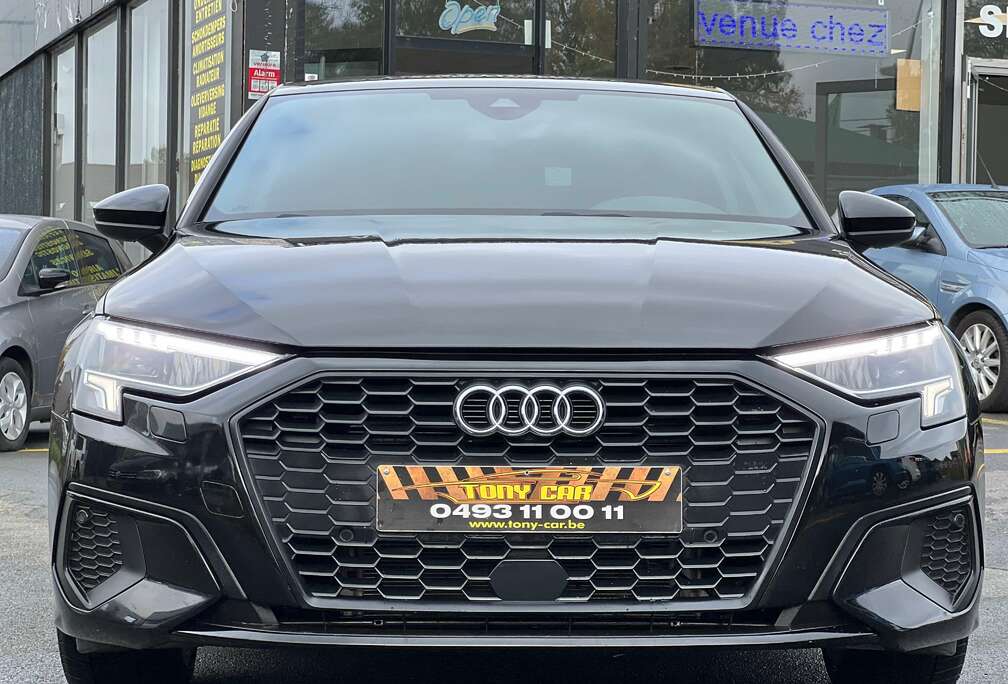 Audi A3TFSI*essence+électrique*boîte auto*LED*BT*