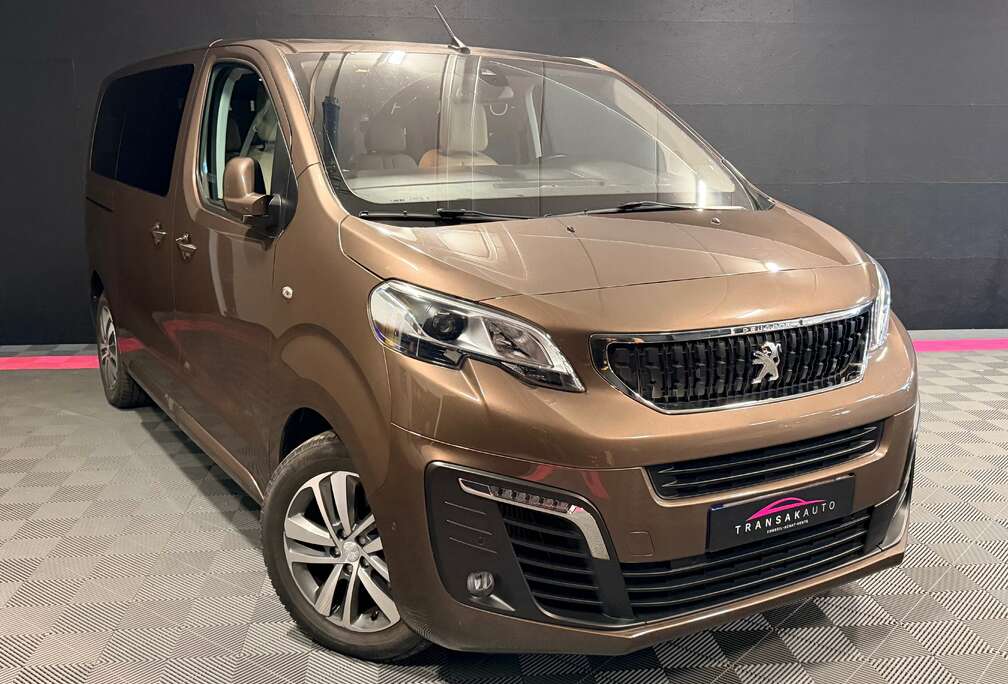 Peugeot Traveller 2.0 BlueHDi L2 Allure.  Portes coulissantes  Cuir - Sièges chauffants - CarPlay