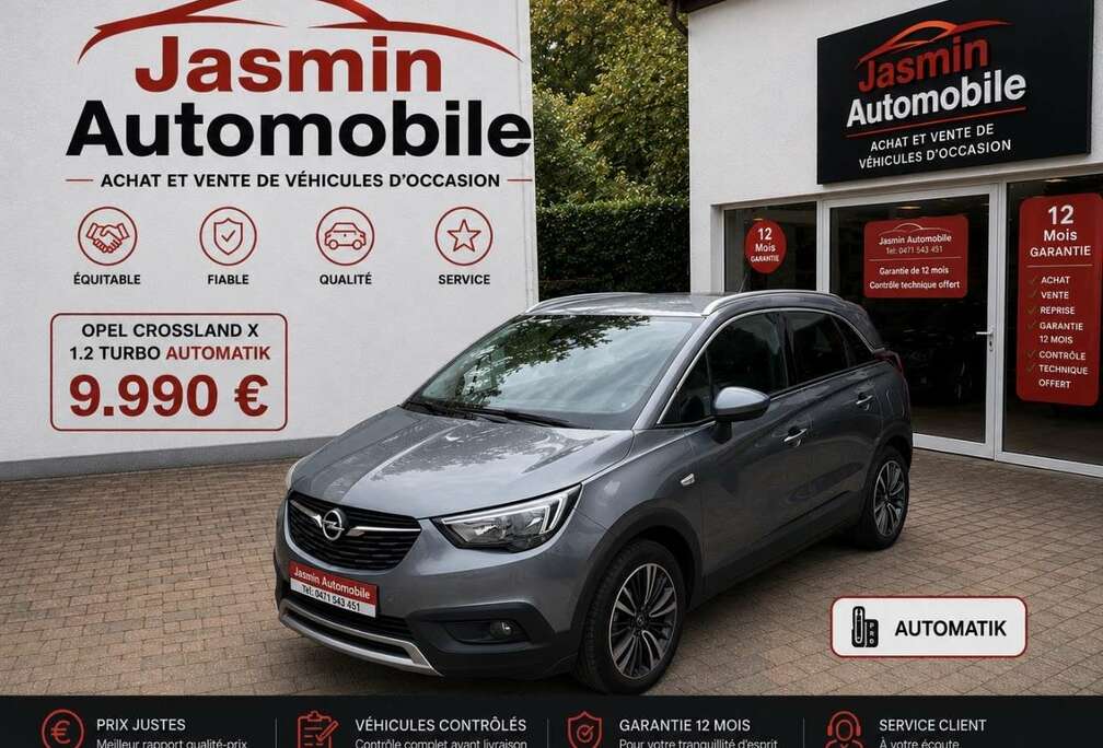 Opel 1.2i*AUTOMATIQUE*GPS*AIRCO*JANTES*CARNET*GARANTIE 12MOIS*