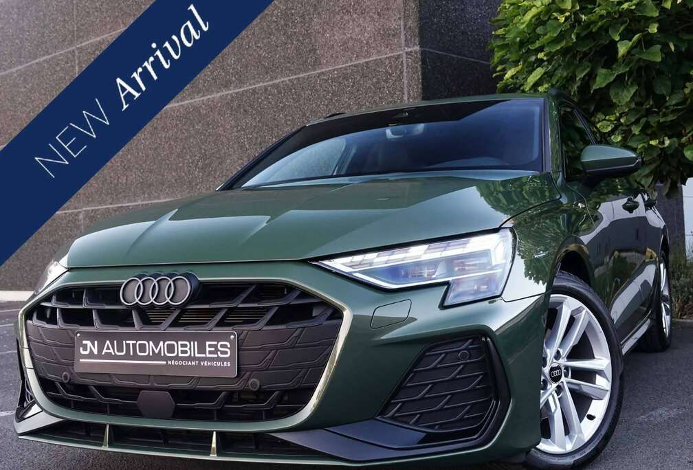 Audi 35 TFSI S LINE /CAMERA/MATRIX/LIGHT AMBIANCE/GARANTIE AUDI 2028 !! DISTRICT GREEN !!!!