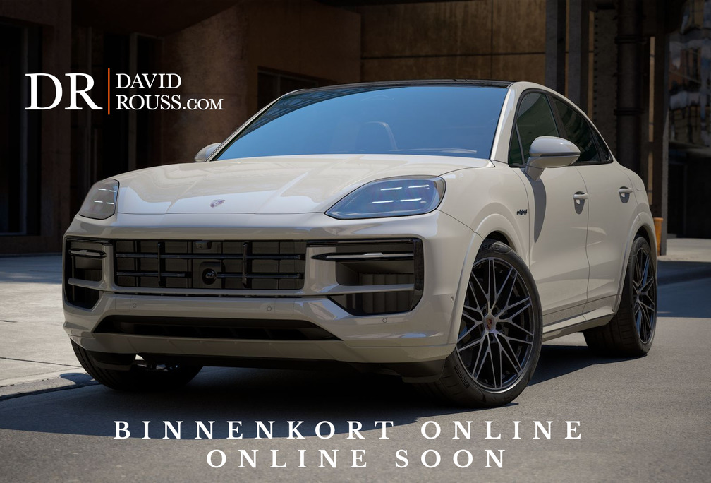 Porsche Coupé E-Hybrid Black Edition NEW , Crayon-SportDesign-SportExhaust-HDmatrix-HUD-InnoDrive-18way