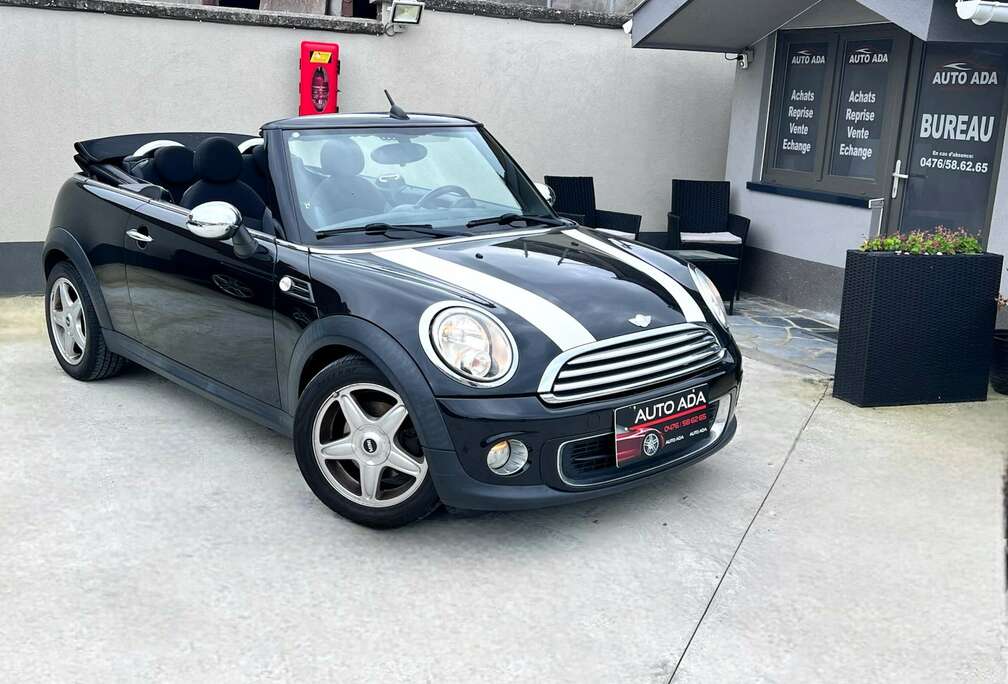 MINI Cabriolet 1.6i--GARANTIE 12 MOIS--TVA DEDUCTIBLE--