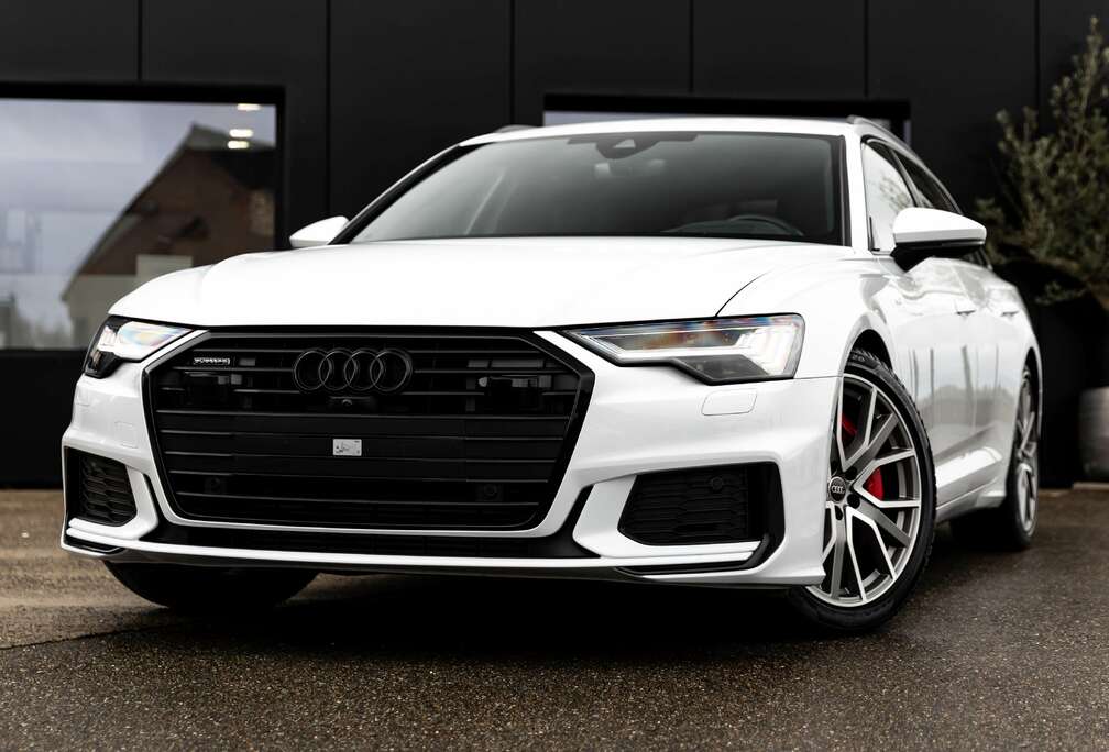 Audi A6 Avant 55 TFSI e quattro S line Pearl white/B&O/