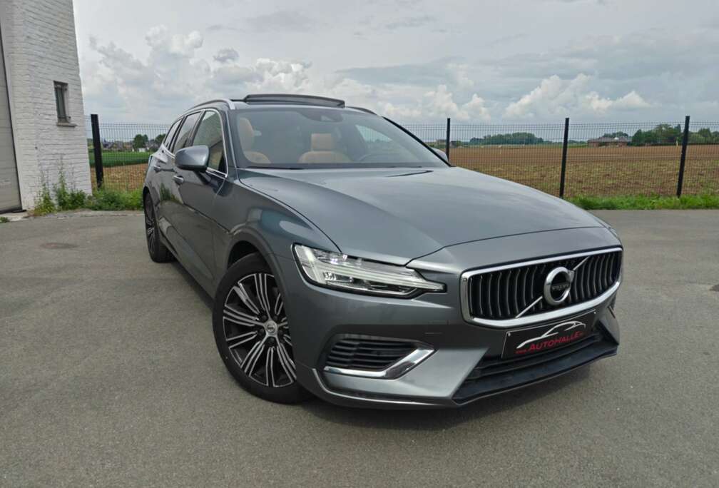 Volvo V60 2.0 T8 AWD PHEV Inscription AUTOMAAT - LEER/GPS/PANO/CARPLAY - FULL OPTION