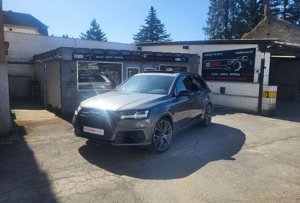 Audi SQ7 4.0 TDI QUATTRO 7 PLACES 3XSLINE PANORAMA