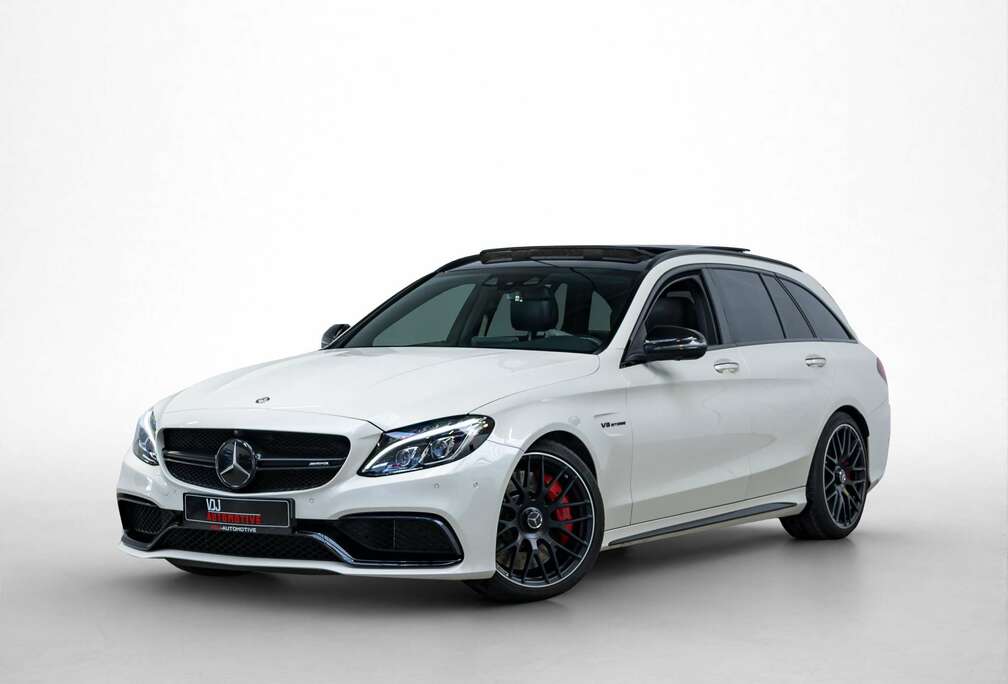 Mercedes-Benz C 63 AMG SPANOBURMESTER360KEYLESSAMBIENTLIGHTHEATED-SEATSACCLAGARANTIE