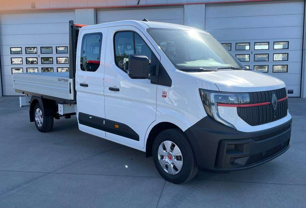 Renault Dubbele cabine met open laadbak