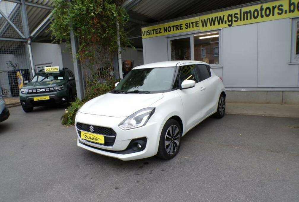 Suzuki 1.2 90cv Automatique Blanc 02/19 Airco GPS Cruise